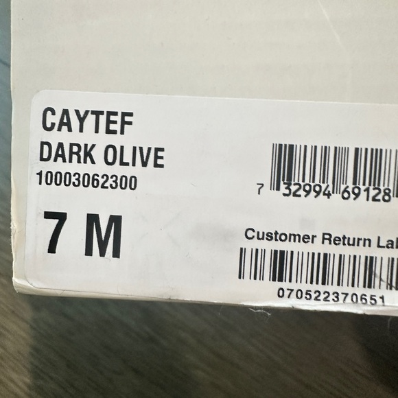 Style & Co. Dark Olive Combat Boots Size 7 Like New - Picture 4 of 12